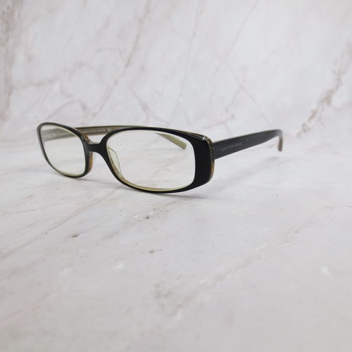 Saks Fifth Avenue Mens Eyeglass Frames Black Olive Green S5A163 DW1 135 Eyewear