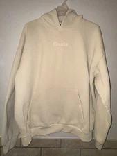 Comfrt Hoodie Sweatshirt 3XL Beige Bone Signature Fit Oversized Soft Fleece