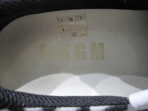 MSGM Made in Italy Slipper Sneaker Schuhe Gr. 37 / US 7 - Bild 7 von 7