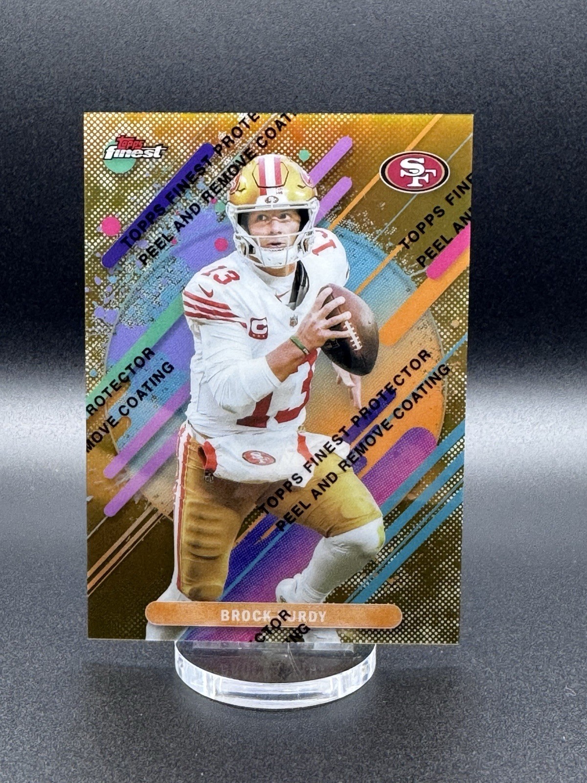 Topps 2025 Finest Brock Purdy 49ers Finest Performance #247 14/20 Rare