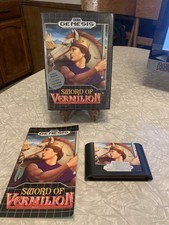 Sega Genesis Sword Of Vermillion (1990)