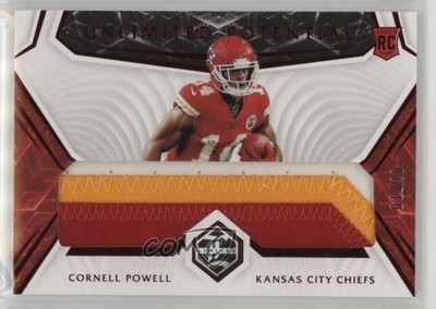 2021 Panini Limited Spotlight Ruby /20 Cornell Powell #UP-CP Rookie RC 1f8v