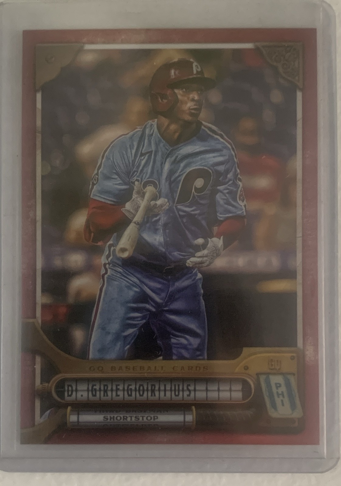 2022 Topps Gypsy Queen - Didi Gregorius #40 Ruby Red Foil /10 1st Print