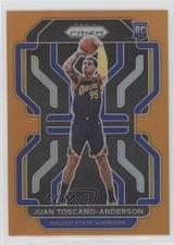 2021-22 Panini Prizm Orange Prizm 41/49 Juan Toscano-Anderson #295 0kr0