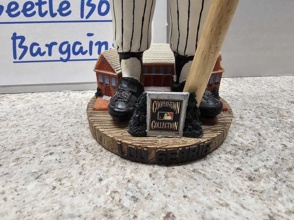 Lou Gehrig New York Yankees MLB 2003 Forever Collectibles FOCO #'d Bobblehead... Foto 4 de 4