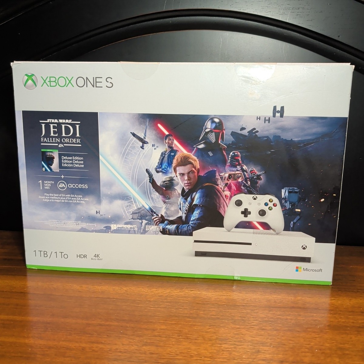 Microsoft Xbox One S 1TB Star Wars Jedi: Fallen Order Bundle for