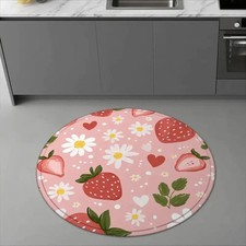 120 120cm 1 Flannel Floor Mat, Wedding Anniversary Celebration Theme, Sweet Day