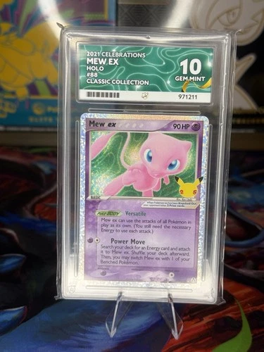 Pokemon TCG - Mex Ex Celebrations #88 - ACE 10