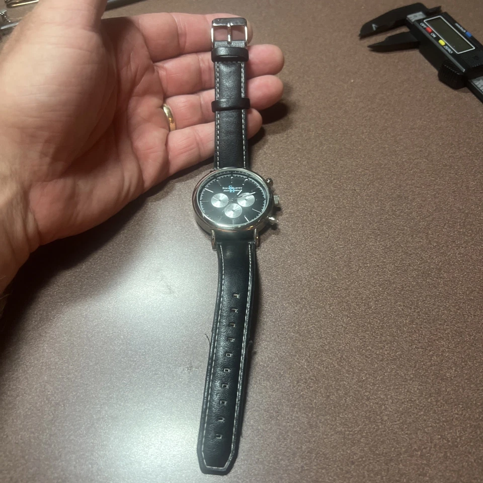 Steve Harvey Reloj de Cuarzo Hombre Edición Celebridad Analógico Batería Nueva ENVÍO GRATUITO Foto 4 de 4