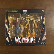Marvel Legends Wolverine 50th Anniversary Logan vs Sabretooth 2-pack NIB