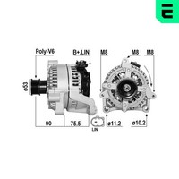 Lichtmaschine Generator Lima ERA 209701A 12V FüR BMW 4Er F36 F32 F82 3Er F30 F80