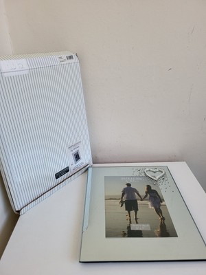 Liebesspiegel Fotorahmen 5'' x 7'' Impressionen von Juliana Metall Herz und Kristalle