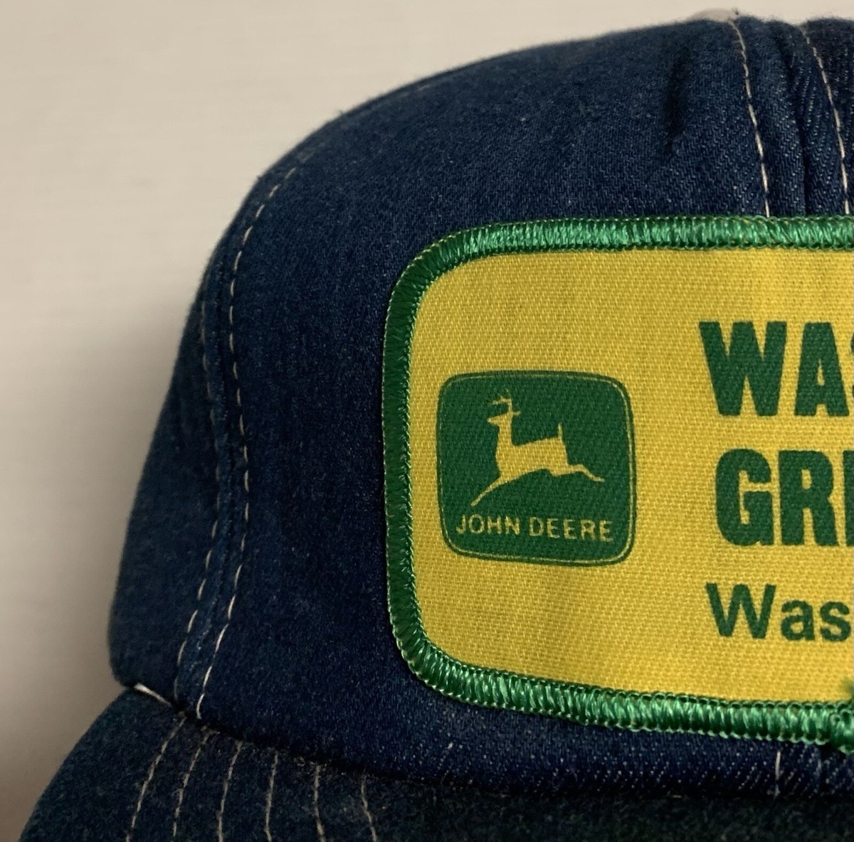 atlast butcherproducts 　DENIM HAT atlast butcherproducts DENIM HAT Vtg Washburn Greenline Denim