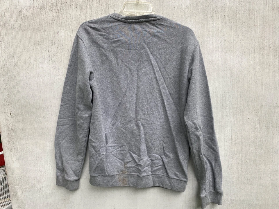 Sudadera WESC cuello redondo para hombre gris liso medio Foto 3 de 4