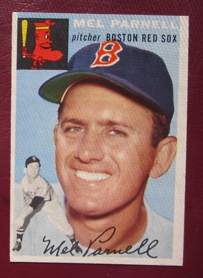 1954 Topps Mel Parnell (Boston Red Sox #40 EX