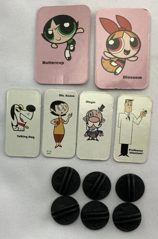 2003 The Powerpuff Girls: Save the Day Game Pressman Complete in Great Condition - Image 3 of 4