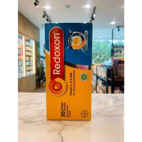 Redoxon Triple Action Vit C 1000mg & Vit. D & Zinc Effervescent Tablet - Picture 2 of 6