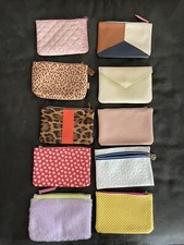 Ipsy Glam Bag Various Patterns and Colors - Bag only - 7.5 x 5 inch - your pick