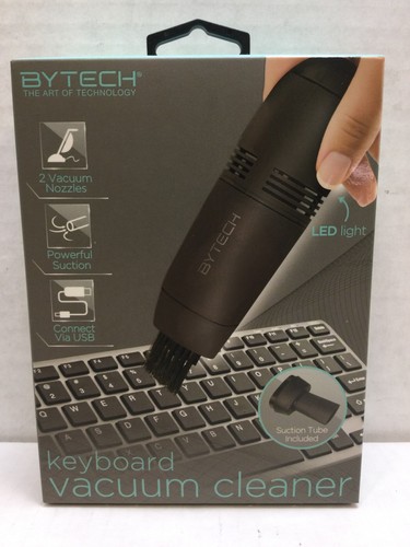 BYTECH Keyboard Vacuume Cleaner, 2 Nozzles, Powerful Suction, LED Light, 4 Pack - Picture 2 of 5
