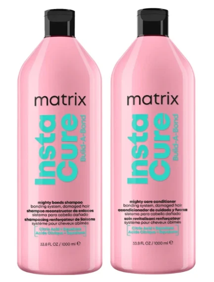 Matrix Total Results Instacure Build A Bond 1000ml Shampoo & Conditioner Duo