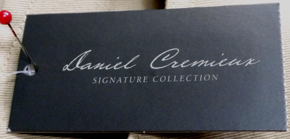 Pantalones chinos caqui Daniel Cremieux Signature Collection para hombre talla 36 x 30 Foto 2 de 4