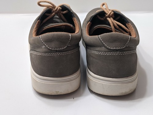 Perry Ellis Portfolio Mens Size 11.5 Lace-up Casual Shoes Style Name Slip Taupe - Picture 3 of 12