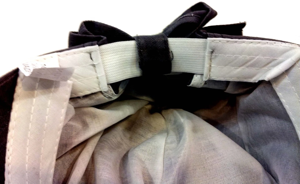 Damas Mujeres Moda Visera Grande Ala Ancha Protección Solar UV 100% Algodón Cubierta Sombrero Foto 4 de 4