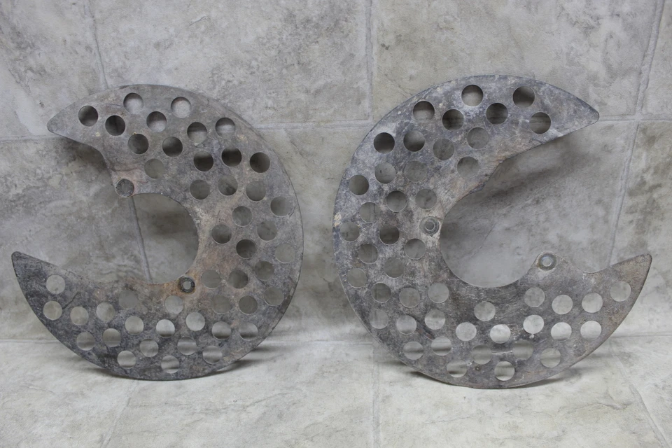 00-06 Yamaha Big Bear 400 OEM disco de freno delantero protectores de rotor 5fu-f514a-00-00 Foto 3 de 4