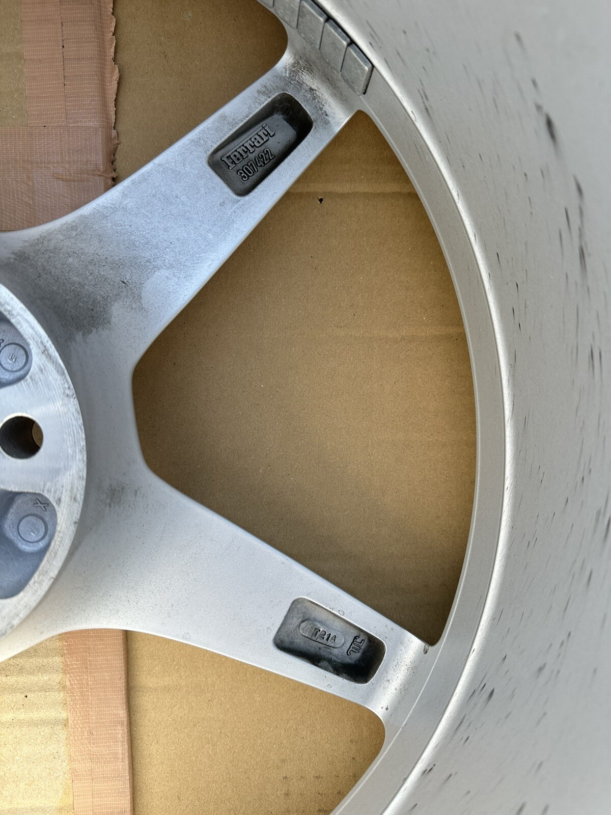 2020-2023 FERRARI F8 /488 20" Front WHEELS OEM FACTORY GENUINE , 9Jx20 H2