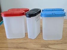 Tupperware Modular Mate Tall Spice containers shaker or measure *Choose Color