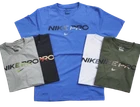 Men Short sleeve Nike Pro Crew Neck T-Shirt Cotton Blend  brand new With Tag