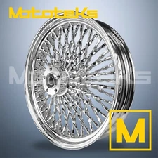 21X3.5 CALI FAT SPOKE WHEEL 52 STAINLESS FOR HARLEY TOURING FRONT RIM