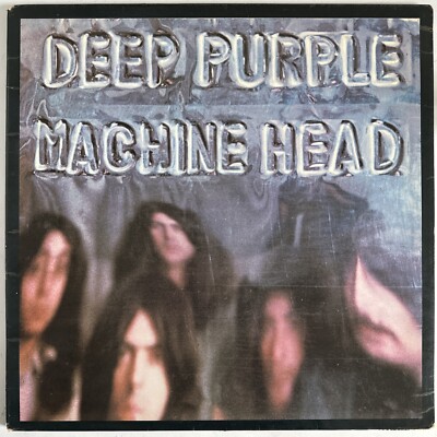 DEEP PURPLE MACHINE HEAD VINYL LP PURPLE UK 1972 1ST PRESS 1U/1U + INSERT EXC