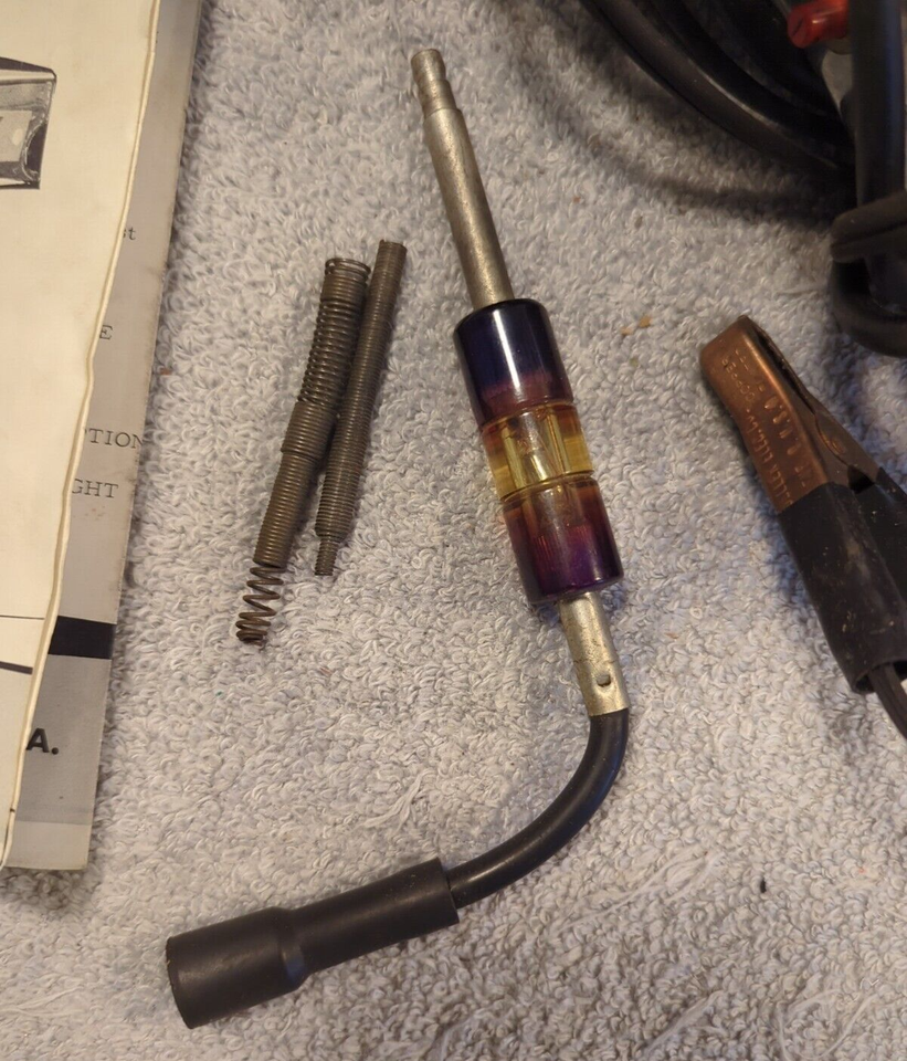 Penske Timing Light 244.2115 Sears Roebuck Chrome Vintage With Plug Att