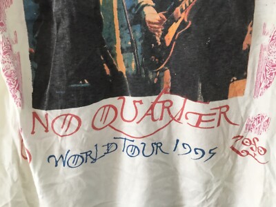 VTG Led Zeppelin Tour Shirt 1995 Jimmy Page Robert Plant Vintage