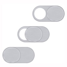 Privacy Camera Cover Security Blocker Webcam Closure White for Tablets