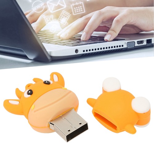 U Disk 3D Cartoon Calf Model Orange USB Storage For 7/8/10/Vista/XP/ TPG - Picture 22 of 34