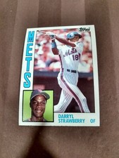 1984 TOPPS  DARRYL STRAWBERRY ROOKIE