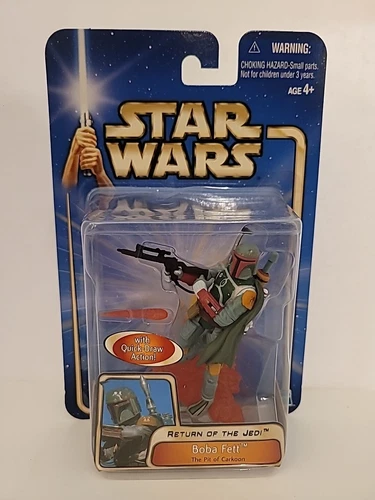 BOBA FETT Pit Of Carkoon Star Wars Return Of The Jedi #08 2003 NIB NOC VTG