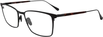 John Varvatos Brille Jv V179 Mattschwarz 56mm - Hergestellt IN Japan
