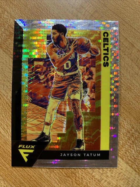 Jayson Tatum 2020-21 Panini Flux Basketball Silver Pulsar Prizm #7