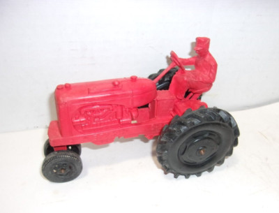Vintage FARM TRACTOR AUBURN RUBBER CO Toy