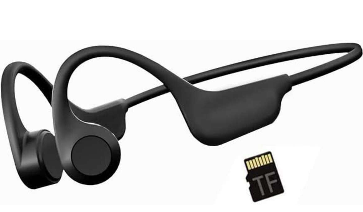 ZKAPOR Bone Conduction Headphones Bluetooth, Open Ear Headphones IPX7