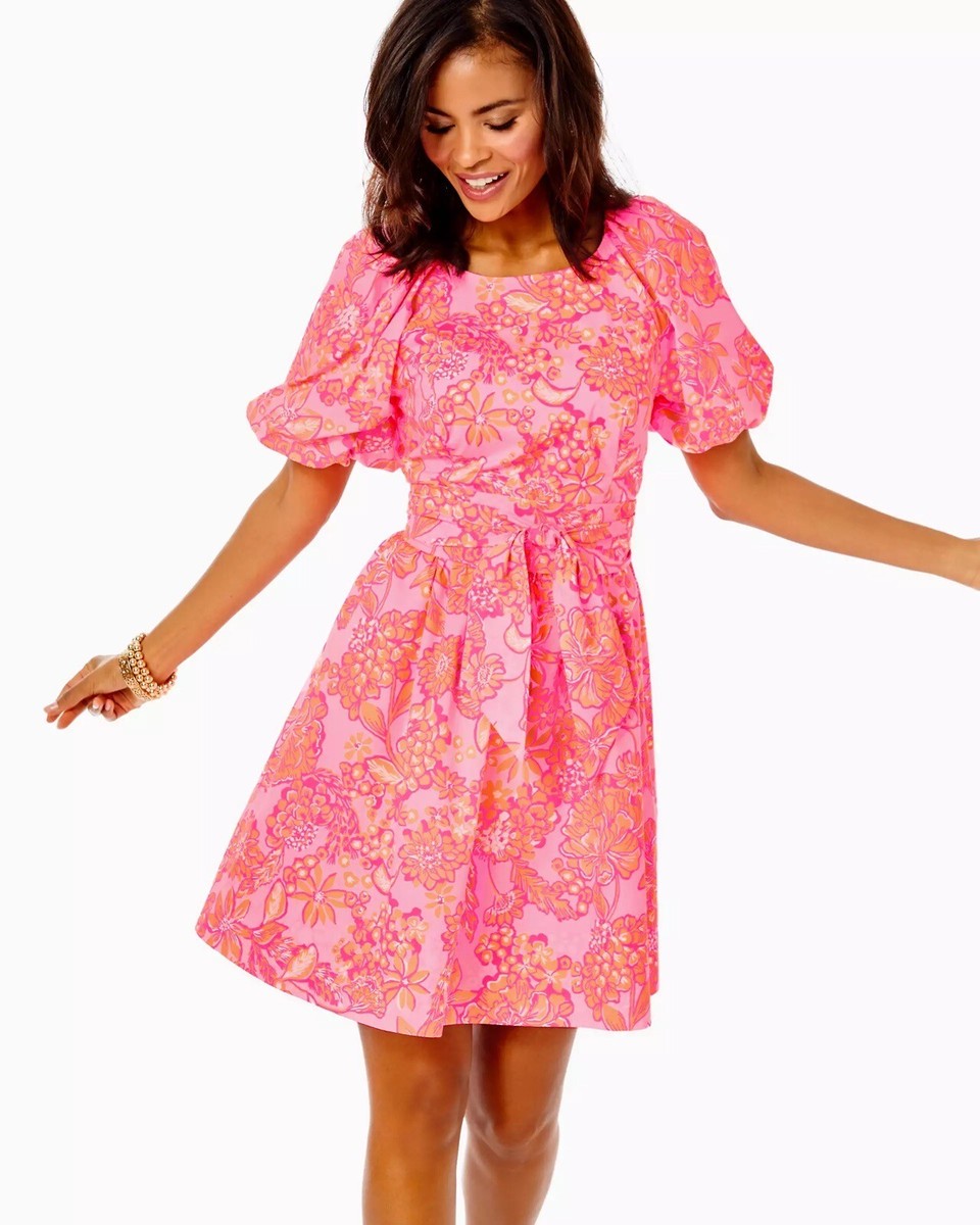 NWT Lilly Pulitzer Knoxlie Dress Mandevilla Baby Days Bloom