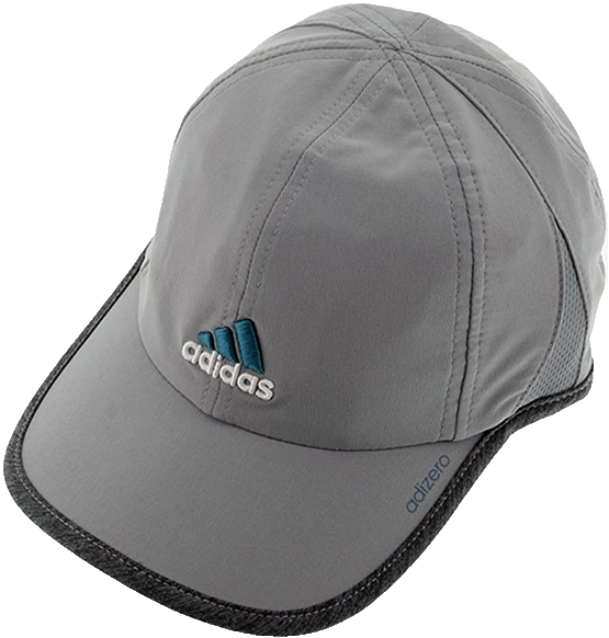 NEW adidas Women's Adizero II Adj. Golf/Tennis Cap/HatGrey/Black