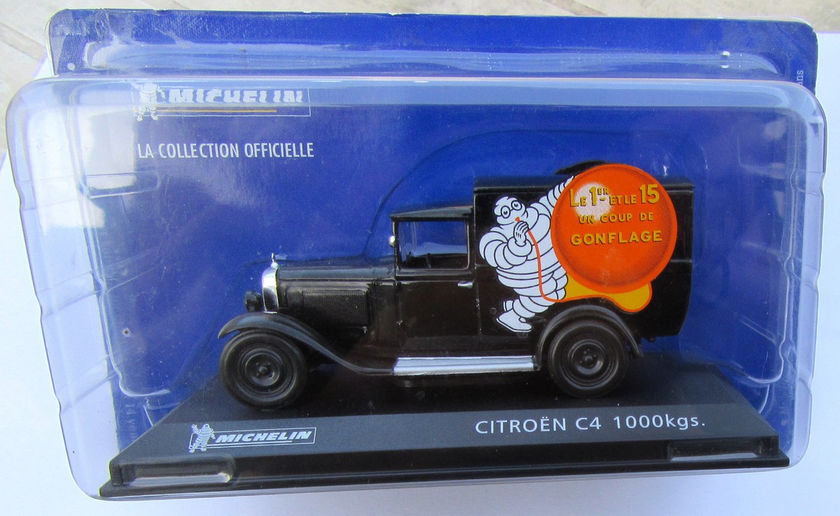 Modèle Réduit Citroën C4 1000kg Michelin 1/43 Ixo Altaya - Occasion Collection