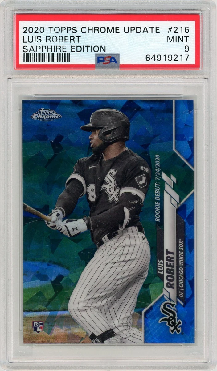 2020 Topps Chrome Update Series Sapphire Edition - Luis Robert #U