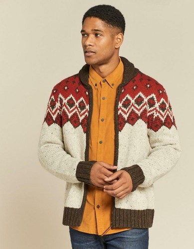 Fat Face Southsea Pattern Cardigan 
