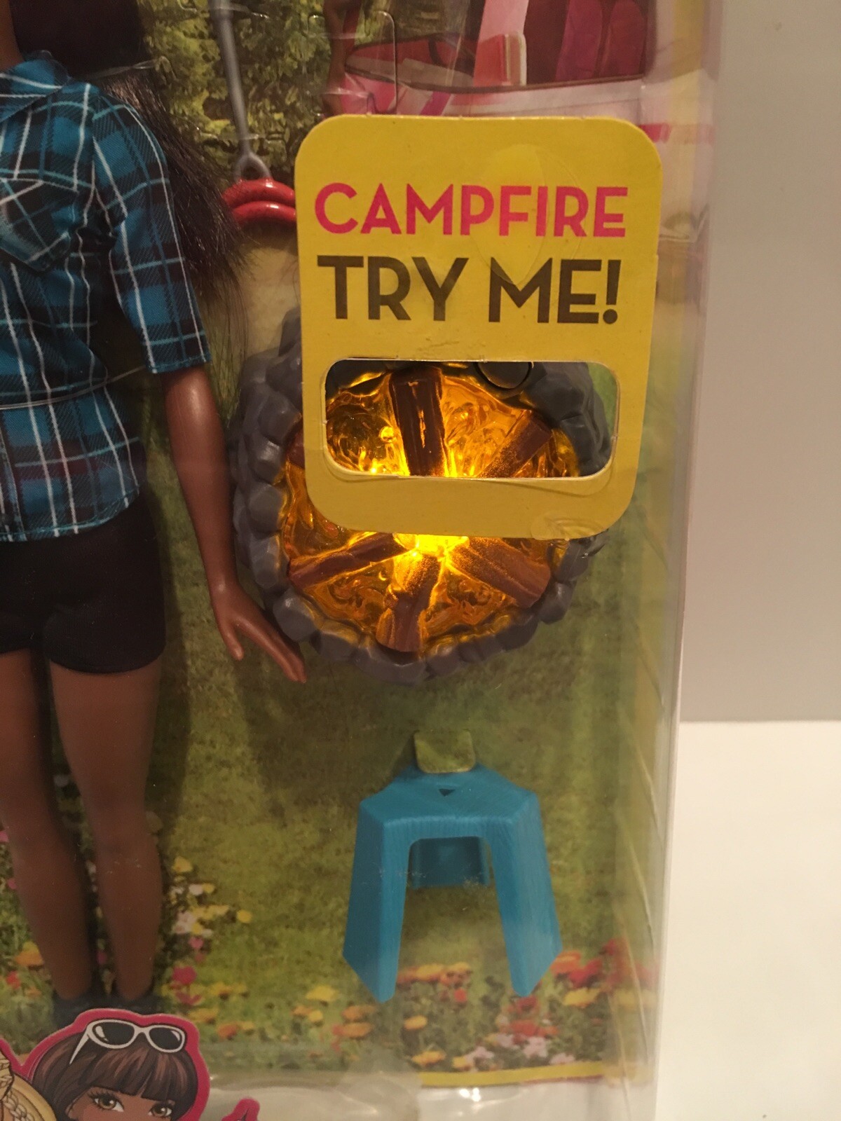 barbie sis campfire doll