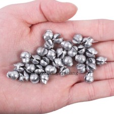 100pcs Fishing Split Shot Sinkers Removable Egg Lead Weight Bass 0.5g-3.5g